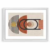Striking Abstract Line Art with Dynamic Contrasts