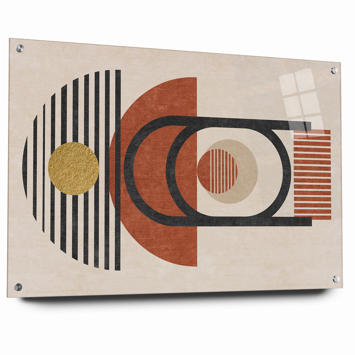 Striking Abstract Line Art with Dynamic Contrasts
