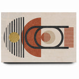 Striking Abstract Line Art with Dynamic Contrasts