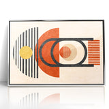 Striking Abstract Line Art with Dynamic Contrasts