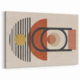 Striking Abstract Line Art with Dynamic Contrasts