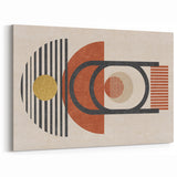 Striking Abstract Line Art with Dynamic Contrasts