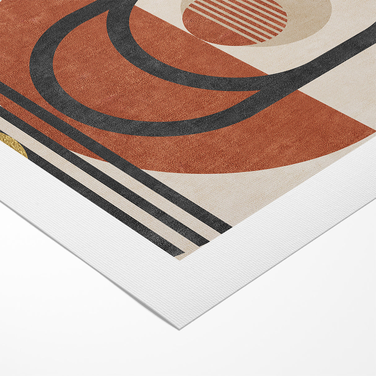 Striking Abstract Line Art with Dynamic Contrasts