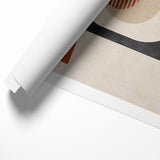 Striking Abstract Line Art with Dynamic Contrasts