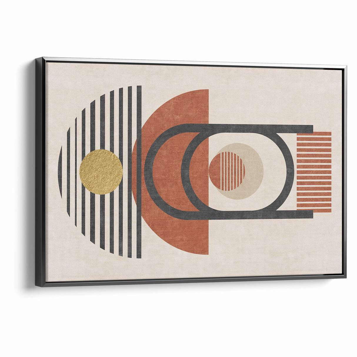 Striking Abstract Line Art with Dynamic Contrasts