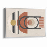 Striking Abstract Line Art with Dynamic Contrasts