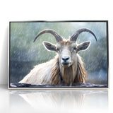 Serene Antelope in the Rain – Captivating Wildlife Canvas Art