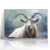 Serene Antelope in the Rain – Captivating Wildlife Canvas Art