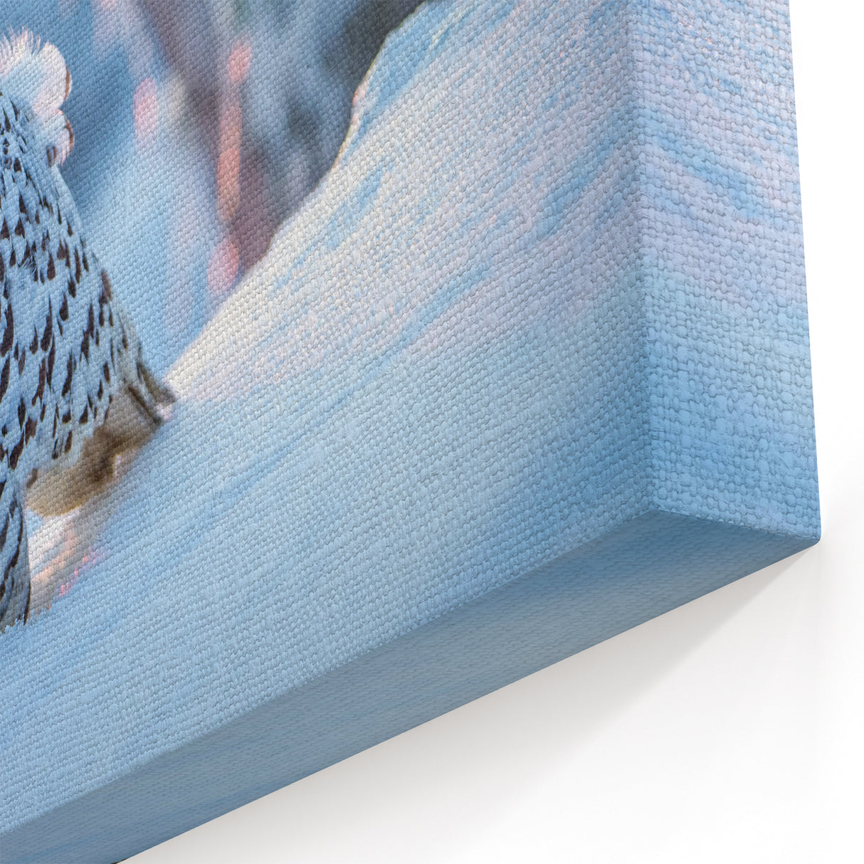 Majestic Snowy Owl Wall Art - Stunning Birds of Prey Winter Canvas