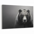 Powerful Black Bear Portrait – Striking Wildlife Wall Art Print