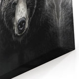 Powerful Black Bear Portrait – Striking Wildlife Wall Art Print