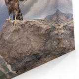 Majestic Eagle Wall Art - Epic Birds of Prey in Mountain Landscape Canvas