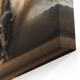 Charging Bison Art – Dynamic Buffalo Wall Art for Bold Interiors