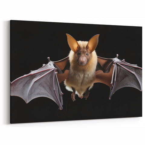 Charming Bat Wildlife Art - Stunning Bat Photography for Modern Decor