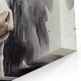 Minimalist Cow Wall Art - Modern Cow Canvas for Farmhouse Decor