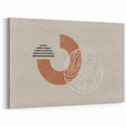 Modern Abstract Geometric Strokes Art - Minimalist Line Design