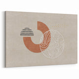 Modern Abstract Geometric Strokes Art - Minimalist Line Design