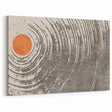 Abstract Strokes and Lines Art - Modern Geometric Canvas Print
