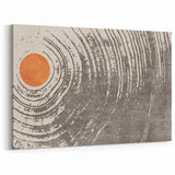Abstract Strokes and Lines Art - Modern Geometric Canvas Print