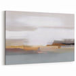 Modern Abstract Brush Strokes Art - Minimalist Line Design