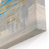 Strokes and Lines Abstract Art - Modern Geometric Line Canvas Print