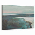 Contemporary Landscape Prints | Peaceful Coastal Abstract Art Canvas