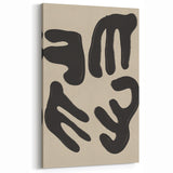 Modern Abstract Minimalist Shapes III - Contemporary Simple Wall Decor