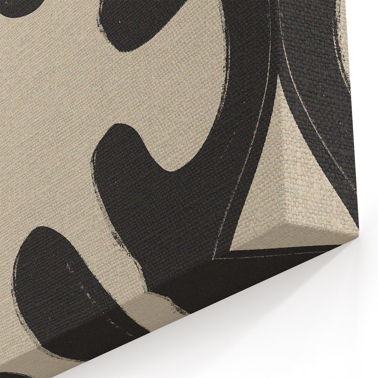 Modern Abstract Minimalist Shapes III - Contemporary Simple Wall Decor
