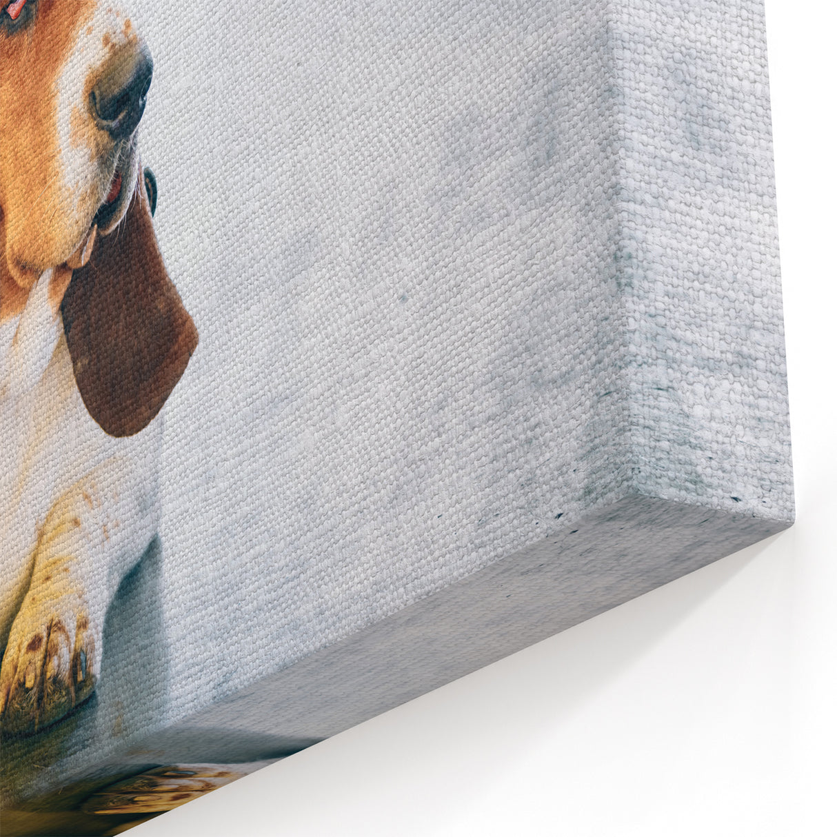 Elegant Basset Hound Wall Art - Basset Hound Print for Sophisticated Decor