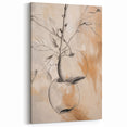 Minimalist Abstract Fruit Art - Modern Line Drawing Wall Decor