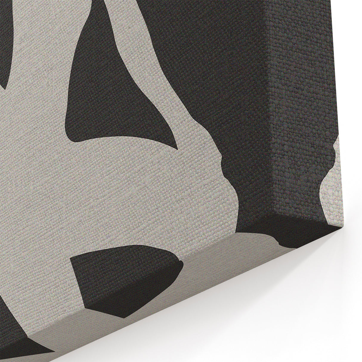 Minimalist Mirrored Figure Art - Modern Abstract Silhouette Decor