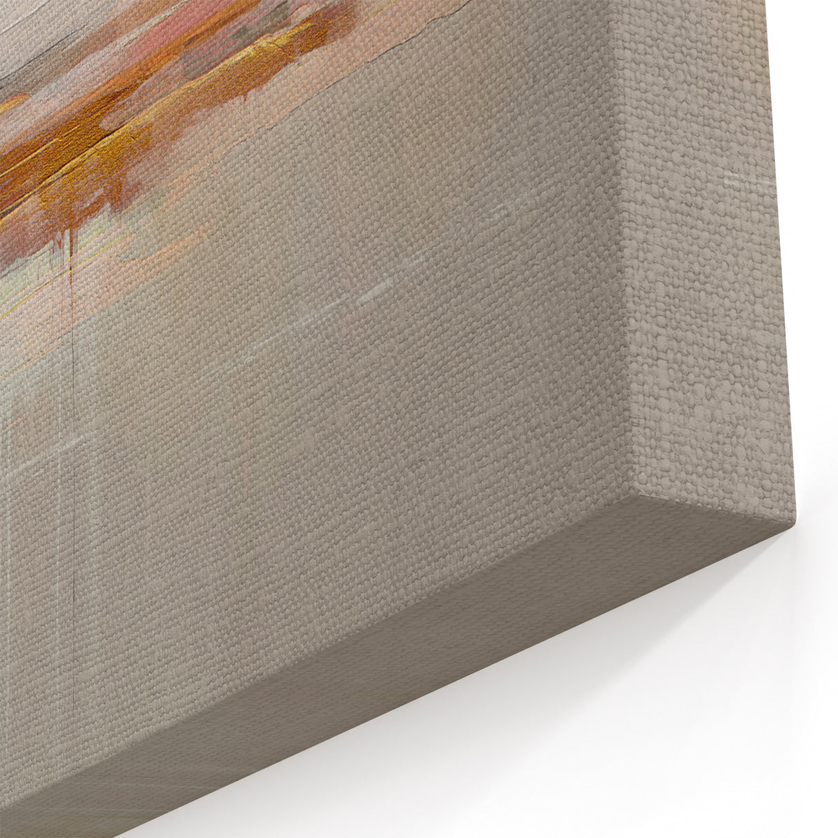 Modern Strokes and Lines Abstract Art - Vibrant Brush Strokes Canvas
