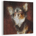 Classic Chihuahua Painting - Rustic Chihuahua Canvas & Framed Art