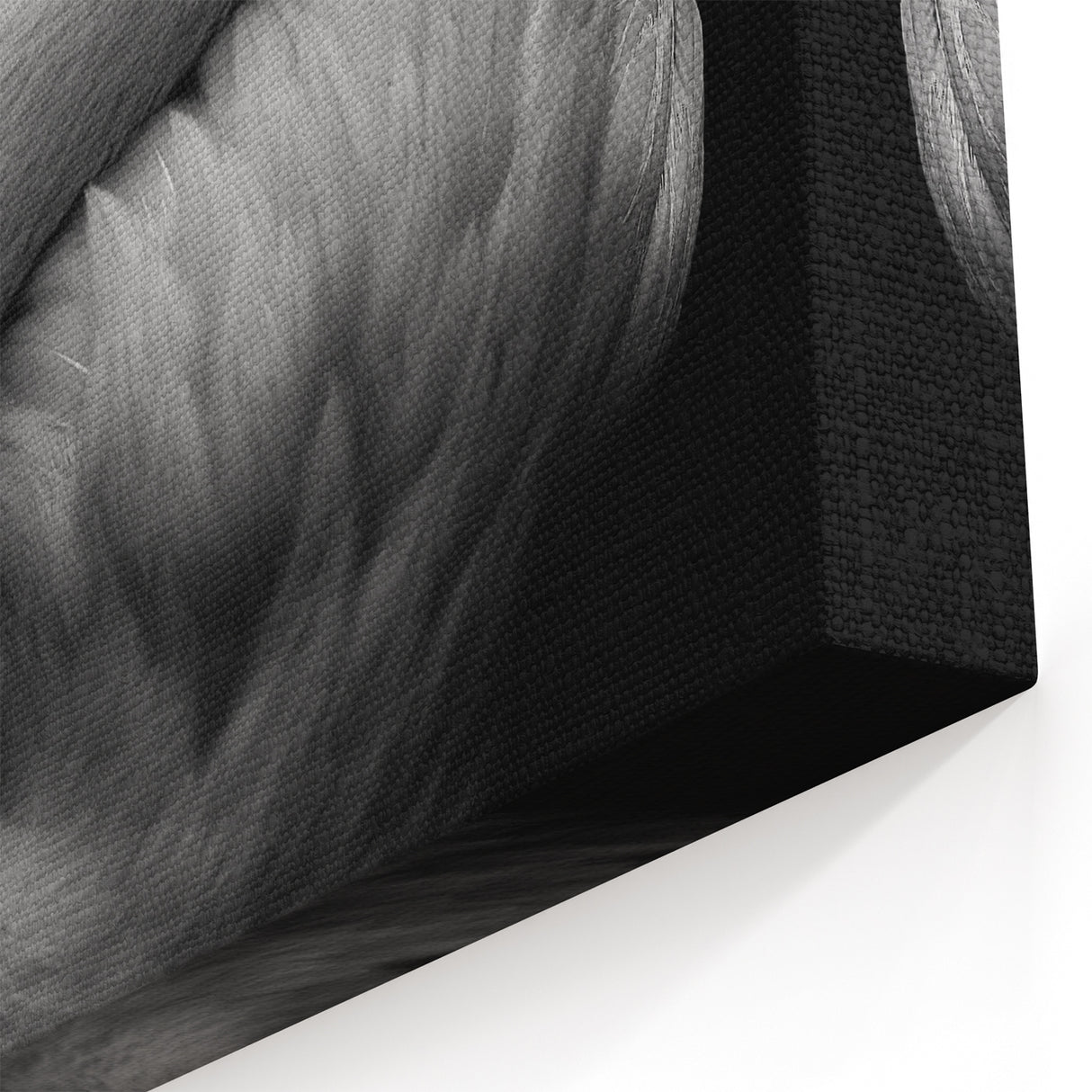 Black and White Flamingo Wall Art - Minimalist Flamingo Canvas Print