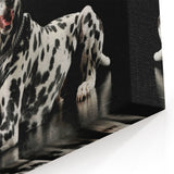 Dalmatian Wall Art - Dalmatian Canvas Print - Elegant Dalmatian Decor