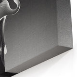 Majestic Black & White Flamingo in Flight - Modern Flamingo Wall Decor