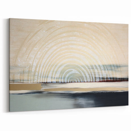 Modern Abstract Strokes and Lines Art Canvas