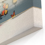 Butterfly Flight Abstract Strokes and Lines Art Canvas