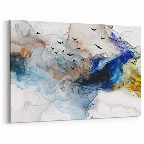 Artistic Line Designs | Abstract Strokes and Lines Canvas