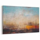 Rustic Abstract Line Art | Textured Strokes and Lines Canvas
