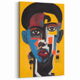 Colorful Abstract Human Figure | Modern Figurative Abstract Wall Art