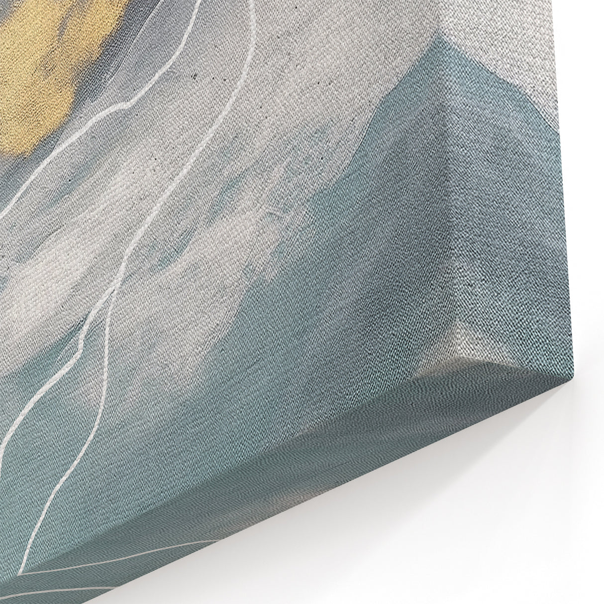 Modern Strokes and Lines Abstract Art Canvas - Geometric Line Design