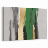 Geometric Line Art Canvas - Contemporary Strokes and Lines Abstract