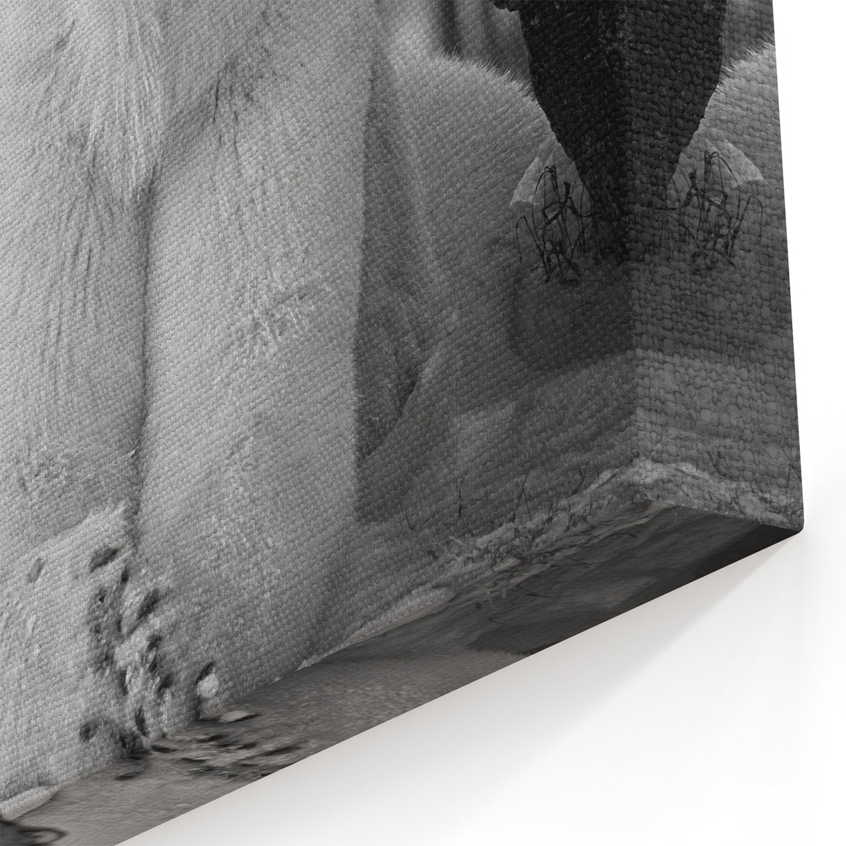 Serene Polar Bear Resting - Wildlife Arctic Canvas Art