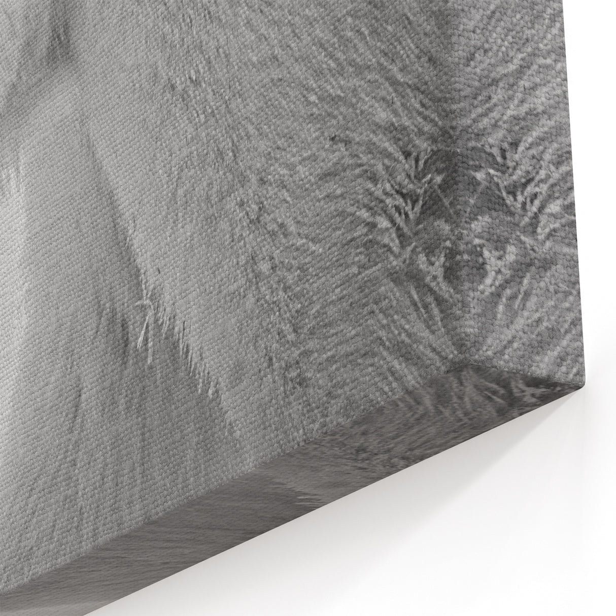 Focused Polar Bear Gaze - Wildlife Arctic Animal Canvas Art