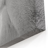 Focused Polar Bear Gaze - Wildlife Arctic Animal Canvas Art