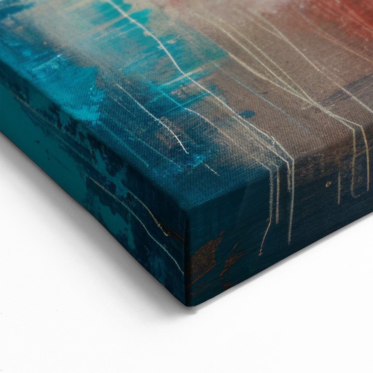 Colorful Abstract Elephant Art - Vibrant Safari-Inspired Canvas Print