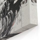 Abstract Goose Art Canvas - Bold Goose Wall Decor
