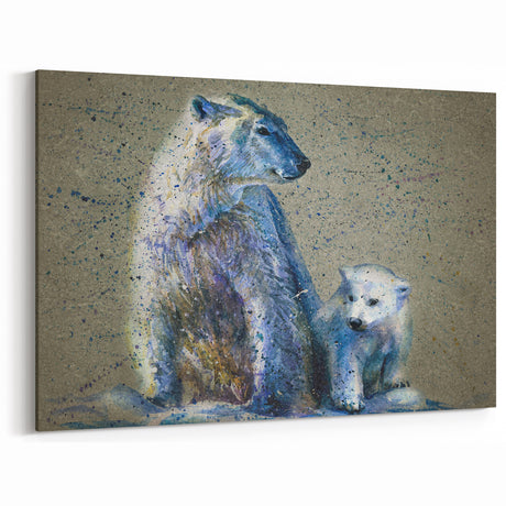 Polar Bear Art - Wildlife Arctic Animal Prints for Nature Wall Decor
