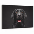 Striking Black Labrador Art Prints - Dog Wall Decor for Modern Homes
